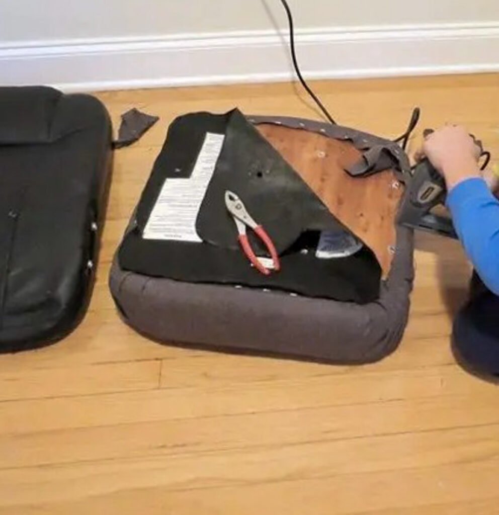 office chair seat foam renewal and cushion rebuilding