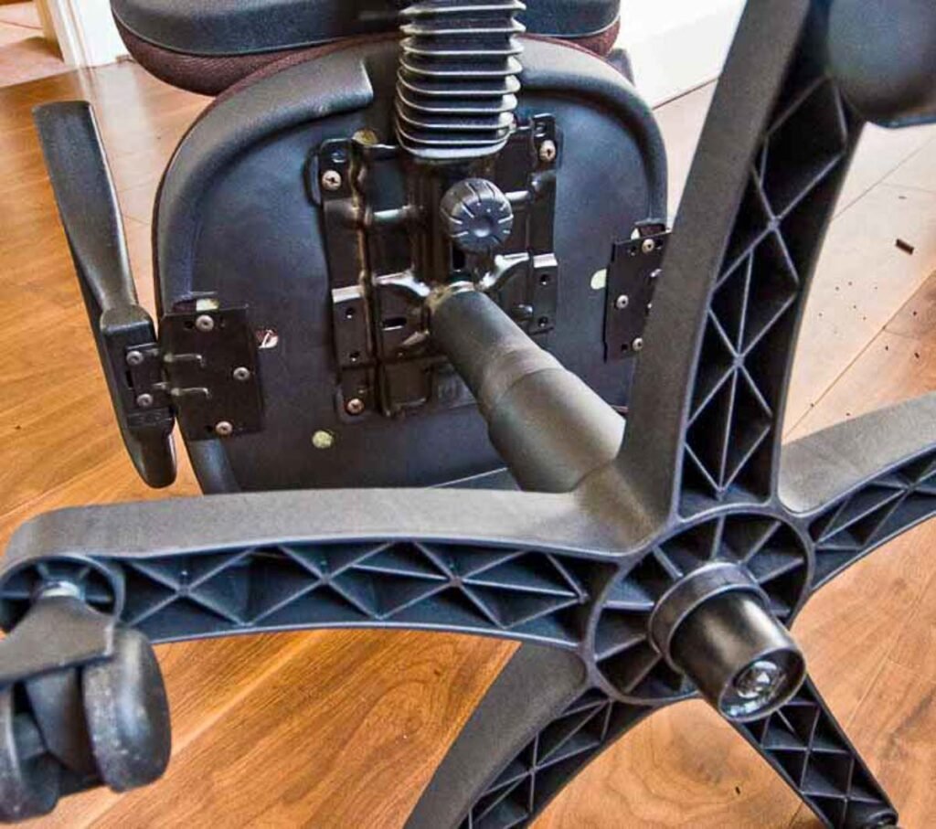office chair base repair and castor wheel replacement