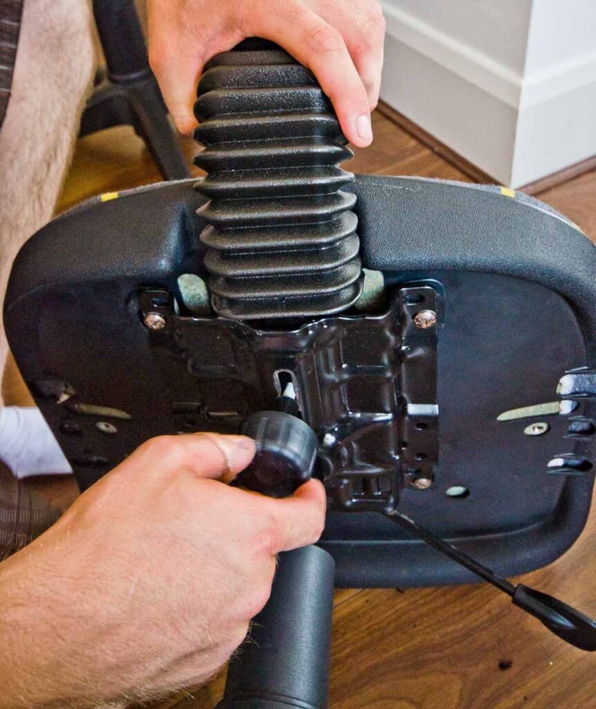 Seat foam replacement and cushion rebuilding for improved comfort and support.